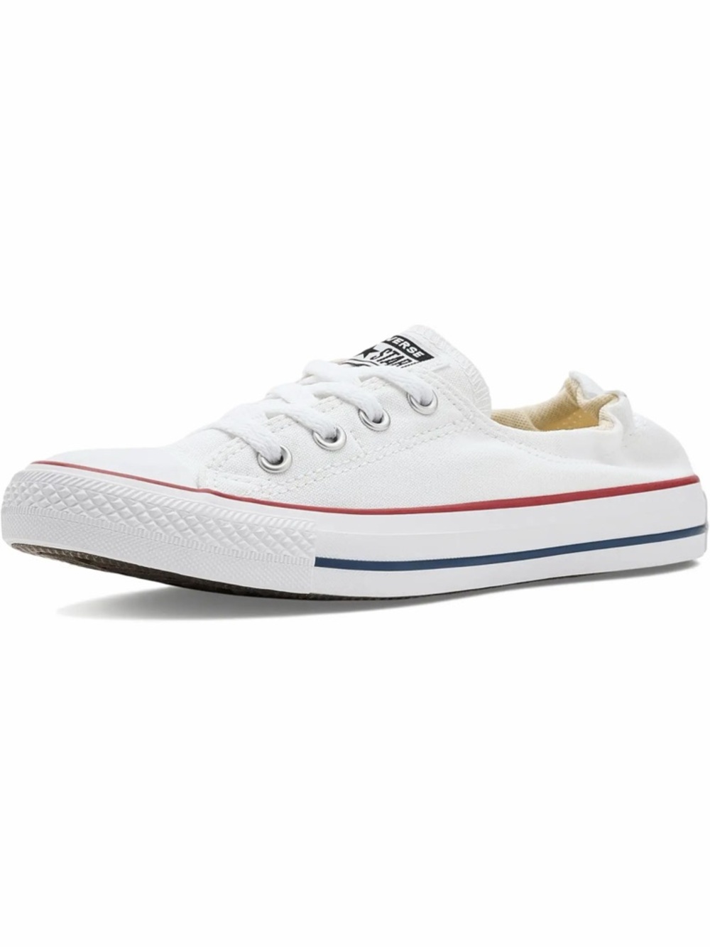 Converse Chuck Taylor All Star Shoreline White Low Top Slip-On Sneakers